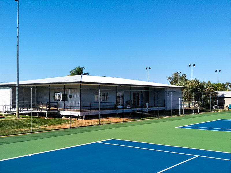 Tenis Court grant application